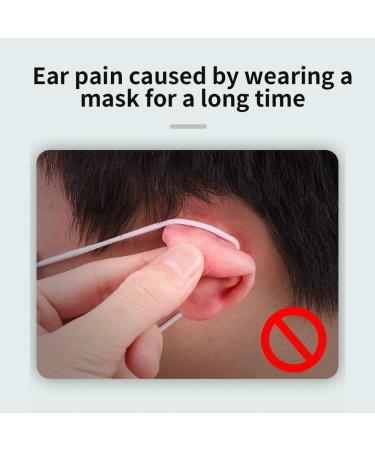 Zhongjiuyuan 50-Piece Adjustable Ear Hooks & Straps Earache Prevention & Hearing Protection Extender - Buy Online on GoSupps.com