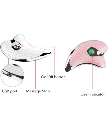 Shop Gua Sha Massager | Electrical Facial Tool for Tightening Lifting & Anti-Aging | Vibrating Scraping Gua Sha Tool - Buy Online on GoSupps.com