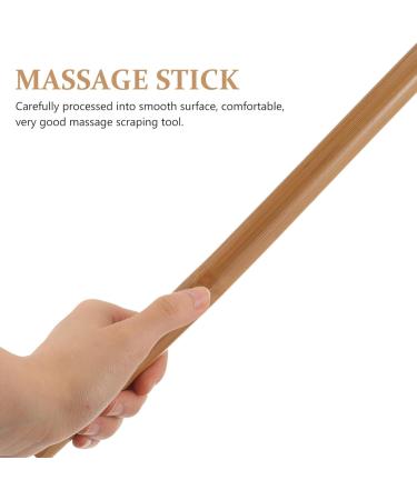 Healvian Holz Gua Sha Massagestab Anti Massage Device for Full Body Relaxation | Fascia Roll for Back Waist Shoulder & Legs - Buy Online on GoSupps.com