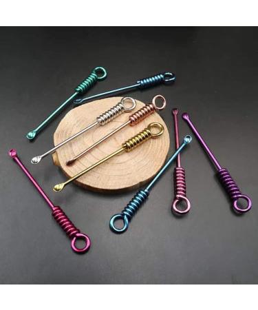 10 Pcs Stainless Steel Ear Cleaning Picks Scoops - Ear Wax Removal Spoons Set - Buy Online on GoSupps.com