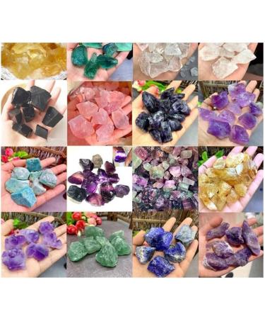 Natural Crystal Stones Rare Raw Obsidian Amethyst Fluorite Gemstone Rock Specimen Reiki DIY Rough Stone (Color : Plum Size : 30-50g) 30-50g Plum - Buy Online on GoSupps.com