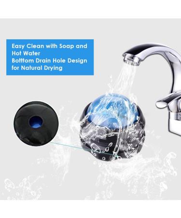 ZONGS Manual Back Roller Massager for Sore Muscle & Joint Pain Relief - Self Massage Therapy Tool for Full Body Relaxation - Blue - Buy Online on GoSupps.com