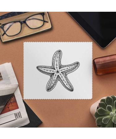 Buy 2 x Starfish Microfiber Lens/Eyeglass Cleaning Cloths | Premium Cleaning for Glasses & Screens | International Shipping Available - Buy Online on GoSupps.com