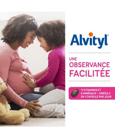 Alvityl - Conception Pregnancy - Pregnant and lactating women - Dietary supplement - Folic acid 400 g - 30 capsules - Buy Online on GoSupps.com