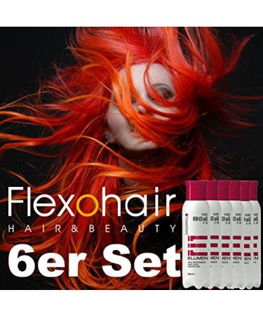 Buy Goldwell Elumen Pure RR all 6er Set - Vibrant Hair Color for International Shipping - Buy Online on GoSupps.com