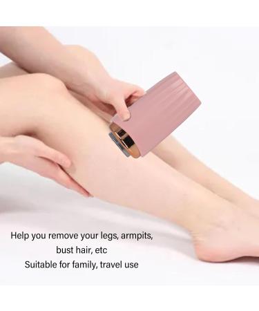 Electric Hair Beard Trimmer Kit | Portable Rechargeable Grooming for Men | Type C Interface & Rotating Blades - Pinkish - Buy Online on GoSupps.com