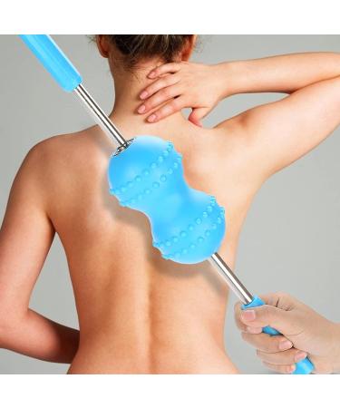 Muscle Roller Stick & Yoga Massage Scooter | Pain Relief & Increased Blood Circulation | Sore Muscle Relief with Pressure Points - Buy Online on GoSupps.com