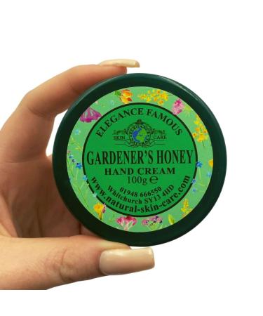 Famous Gardener's Honey Hand Cream 100g by Elegance Natural Skin Care by Elegance Natural Skin Care 100 g (1 pack)