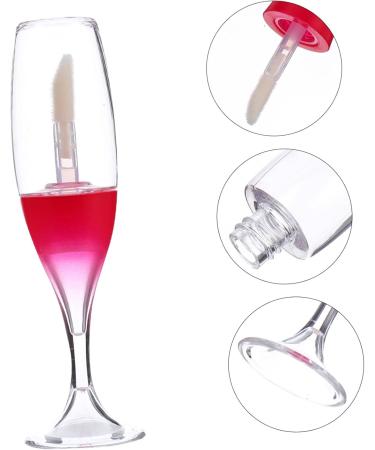 SOIMISS Lot De 12 Tubes De Brillant L vres Mini 8 Ml Forme Verre Vin Rouge Rechargeables Portable Pour Cosm tiques Bouchons - Buy Online on GoSupps.com