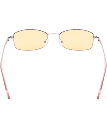 Buy CessBlu UV Blue Light Filter Glasses | Bendable Bridge Computer Eyeglasses for Women | Stylish Pink 0.0 x Reading Glasses - Shop Internationally - Buy Online on GoSupps.com