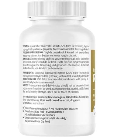 Buy Resveratrol 125 Caps - Supports Heart Health & Energy | International Shipping Available - Buy Online on GoSupps.com