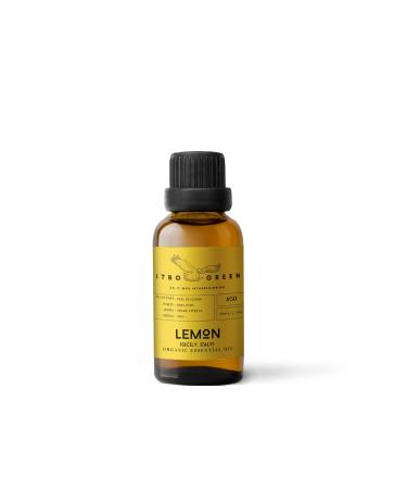 Organic Sicilian Lemon Essential Oil | Pure & Natural | 30ml - 1oz | Aromatherapy | Spiritual Awakening | Strength Boost | Confidence | Diffuser Oil | Bath Oil
