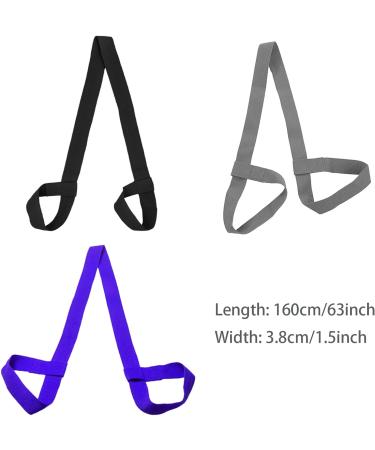ARIKJ 3 Packs Yoga Mat Strap - Adjustable Sling for Pilates, Fitness & More - Buy Online on GoSupps.com