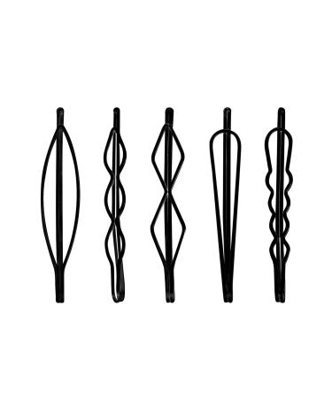 YEEPSYS 5 Pieces Geometric Metal Hair Clips Minimalist Dainty Hair Barrettes Metal Hair Accessories for Women Headwear Accessories  5 Styles