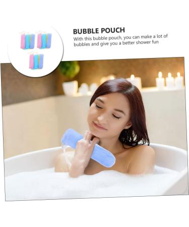 BIUDECO 15pcs Foaming Soap Soap Foaming Soap Exfoliating Foam Soap Pe Network 14.5x5cm As Shown - Buy Online on GoSupps.com