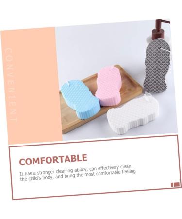 minkissy 5 Sets Children's Bath Sponge Scrubber Body Wash Sponge Home Bathing Sponge Comfortable Sponge Wear-Resistant Sponge Portable Shower Tool Accessory - Buy Online on GoSupps.com