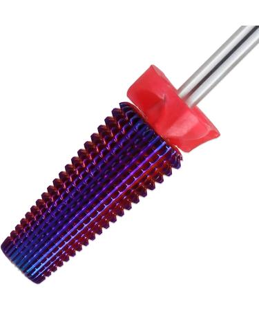 PANA Nail Carbide 5 in 1 Bit - Two Way Rotate use for Both Left and Right Handed - Fast remove Acrylic or Hard Gel - 3/32" Shank - Manicure Nail Art Drill Machine (Fine - F Purple) Fine - F Purple - Buy Online on GoSupps.com