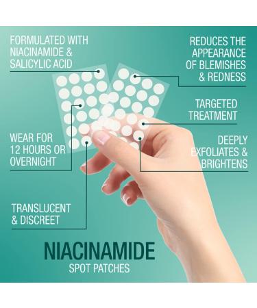 Balance Active Formula Niacinamide Spot Patches - Target Breakouts, Reduce Blemishes with Niacinamide & Salicylic Acid - Buy Online on GoSupps.com