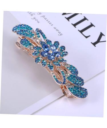 VALICLUD 1pc Rhinestone Hair Clips Hair Pin Hair Barrettes Rhinestone Bobby Pins Spring Hair Clips Flower Hair Clip Rhinestone Hair Barrette Women Hair Clips Spring Clip Miss The Flowers - Buy Online on GoSupps.com