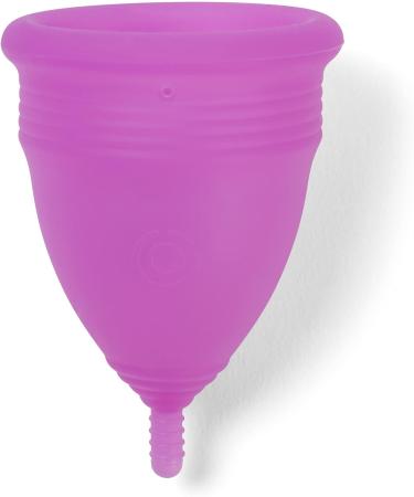 OVIO Menstrual Cup - Soft & Flexible 100% Medical Grade Silicone - Leak Free & Reliable - Regular Size with Travel Pouch - Buy Online on GoSupps.com