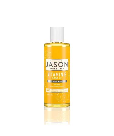 JASON Vitamin E 5 000 IU All Over Body Nourishment Oil 4 oz. (Pack of 3) (Packaging May Vary)