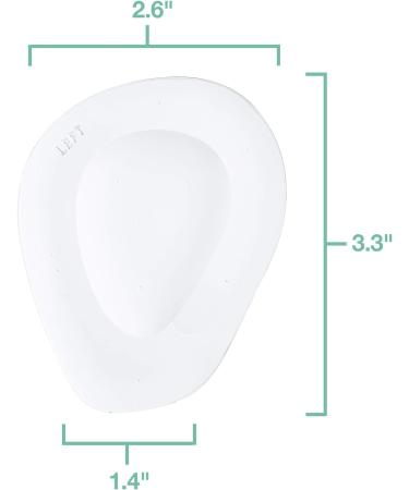 ZenToes Metatarsal Pads - 2 Pairs for Neuroma & Metatarsalgia Pain Relief - Buy Online on GoSupps.com