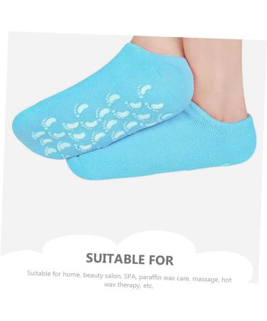 Healeved 3 Pairs Foot Moisturizing Socks Overnight Spa Socks Hydrating Lotion Socks Moisturizing Foot Sock Beauty Salon Foot Caring Socks Foot Socks Warm Socks Dry Foot Mask Keep Warm Gel - Buy Online on GoSupps.com