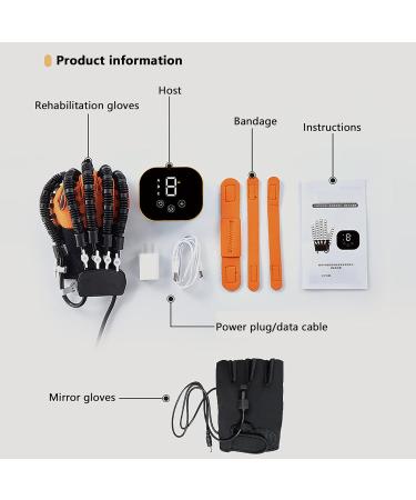 Rehabilitation Robot Gloves Hand Stroke Recovery Equipment Left & Right Hand Finger Rehabilitation Trainer Relieve Hand Stiffness(Size:M Color:Left Hand) Medium Left Hand - Buy Online on GoSupps.com