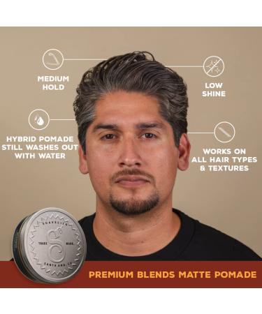 Suavecito Premium Blends Matte Pomade - Superior Hold and Matte Finish - Buy Online on GoSupps.com