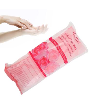 Paraffin Wax for Pain Relief & Skin Care - Safe Hand Wax for Home & Beauty Salons (Rose) - Buy Online on GoSupps.com