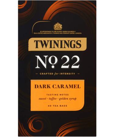 Twinings Dark Caramel Tea Bags 80 G 40 Count ( Pack of 1) 40 Count (Pack of 1) Dark Caramel