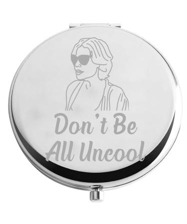 Zuo Bao TV Show Lovers Makeup Mirror Don't Be All Uncool Compact Mirror Housewives Gift (Don't Be All Uncool)