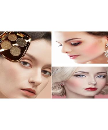 Glitter Eyeshadow Palette Makeup Set 4 Colors Shimmer Eyeshadow Palette Gold Eyeshadow Highly Pigmented Long Lasting Waterproof Sweatproof Professional Nude Eyeshadow Palette Make Up Palettes for Women Warm Natural Neutral Smokey Eye Eyeshadow Palette (8# - Buy Online on GoSupps.com
