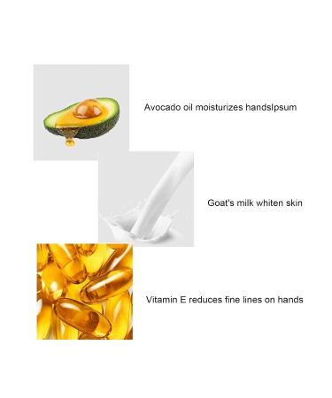 Moisturizing Hand Mask - Plant Extract Hand Peeling Mask for Soft Smooth Hands | Repair Dry & Rough Skin for Men & Women - Buy Online on GoSupps.com