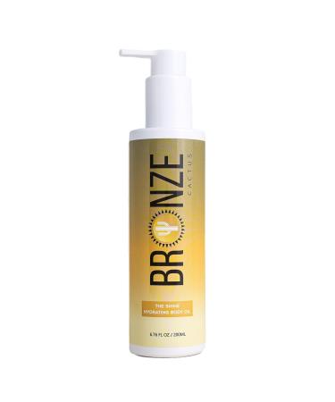 Bronze Cactus Daily Hydration Shine Body Oil Deep Moisture & Radiant Glow | Lightweight, Non-Greasy Finish | Cruelty-Free & Skin-Loving | Perfect for Everyday Use | 6.76 fl oz