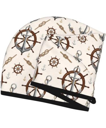 Hair Towel Wrap - Quick Drying Hair Turban with Button | Ultra-Absorbent Head Towel for Fast Hair Drying - Buy Online on GoSupps.com