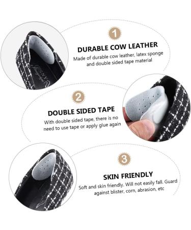 Beaupretty 4 Pairs Anti-Wear Heel Cushions for Women - High Heel Shoes Grips & Pads Comfortable Latex Sponge Underlayment - Buy Online on GoSupps.com