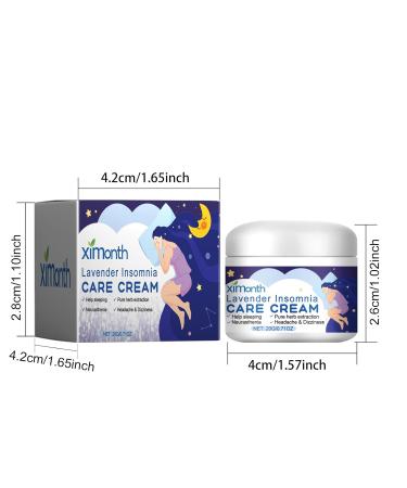 JOYVOIDX Calming Lavender Cream with Pure Herb Extracts Soothing Body Balm for Relaxation and Tension Relief 20g - Buy Online on GoSupps.com