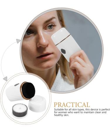 Beaupretty Face Brush Pores Cleansing Brush Face Wash Scrubber Electric Facial Scrub Brush White - Buy Online on GoSupps.com