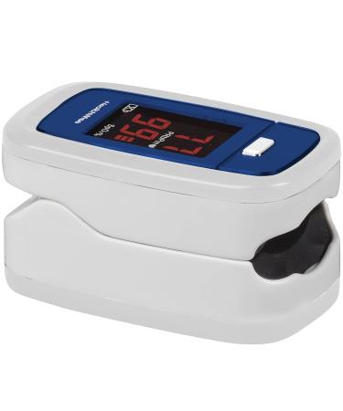 HealthWise Pulse Oximeter - Portable Blood Oxygen Saturation Monitor with Lanyard & Batteries - Accurate SPO2 & Pulse Rate Measurement for International Shipping - Buy Online on GoSupps.com