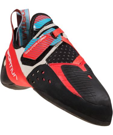 La Sportiva SpA Solution Comp Women s Climbing Shoes - 40 EU Hibiscus Malibu Blue | International Shipping Available - Buy Online on GoSupps.com