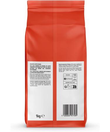 Amazon House Blend Coffee Beans 1kg Medium Roast - Rainforest Alliance Certified - Buy Online on GoSupps.com