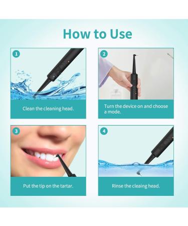 Teeth Cleaner kit - Teeth Cleaning Kit with 3 Working Modes Tooth Cleaner 3 Replaceable Heads and LED Light Plaque Tooth Cleaning Tool Kit Portable Teeth Cleaning Tools Kit for Adults - Buy Online on GoSupps.com