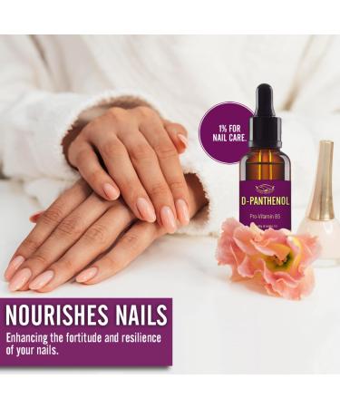 Buy D-Panthenol Oil - Cosmetic Grade 76.9% - Ideal for Skin Hair & Nail Care - 0.35 Oz - International Shipping Available - Buy Online on GoSupps.com