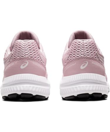 ASICS Contend 7 Grade School Running Shoe - Big Kid Size 5, Barely Rose/White - Buy Online on GoSupps.com