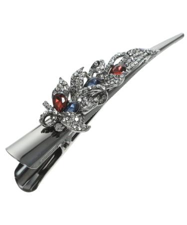 minkissy hairpin Mother alligator clip glitter hair clips crocodile skin hair clip metal alligator hair vintage clip Hair up hair accessories hair clips for styling decorative hair clips