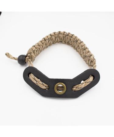 Bow Wrist Sling - Desert Camo 550 Paracord Strap for Compound & Recurve Bows - Buy Online on GoSupps.com