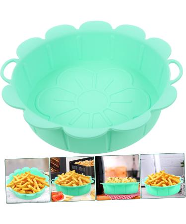 Zerodeko 3pcs Air Fryer Pan Roasting Pan Toaster Air Fryer Non- Silicone Air Fryer Line Household Products Greenx3pcs 21X21X5.2CMx3pcs - Buy Online on GoSupps.com