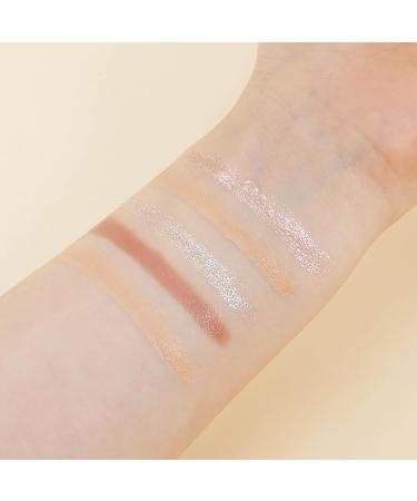 Buy Boobeen Cream Eyeshadow Stick - Long Lasting Shimmer & Matte Eye Shadow Pencil for Women | Gradient Eye Brightener 03 - Buy Online on GoSupps.com