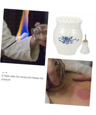 SEWOART Moxibustion Massage Tools - Ceramic Moxa Stick Holder Earth Colors Ideal for Healing & Relaxation - Buy Online on GoSupps.com